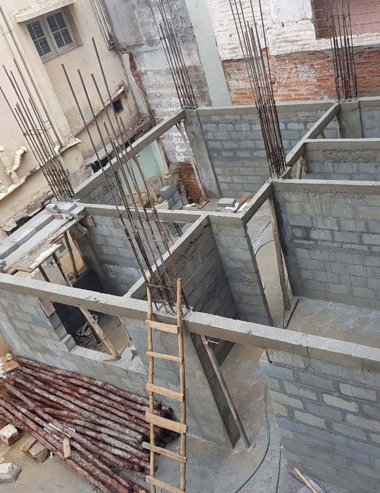Construction works at affordable rates