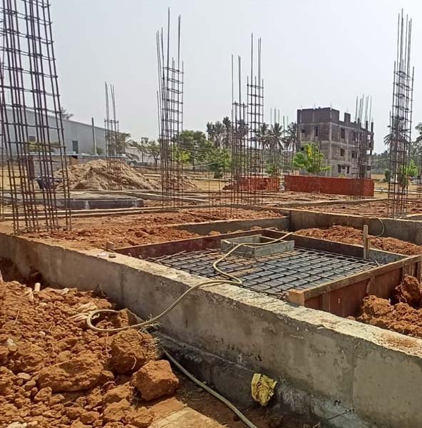 Hosing Development work by Dhrithi Construction