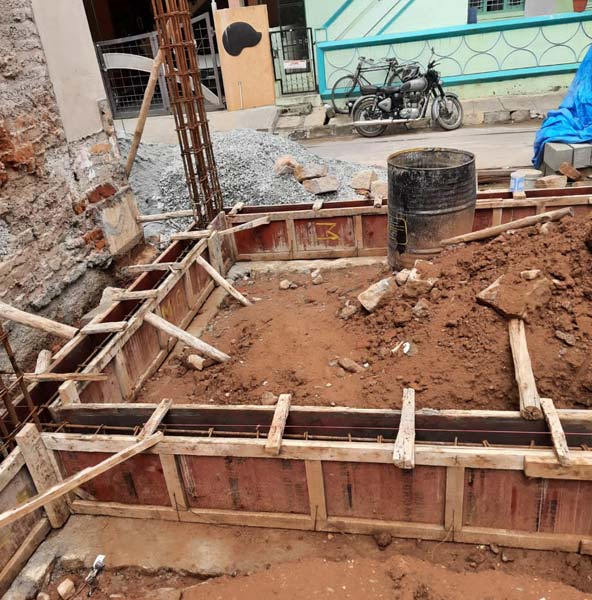 Construction work completed by Dhrithi Construction